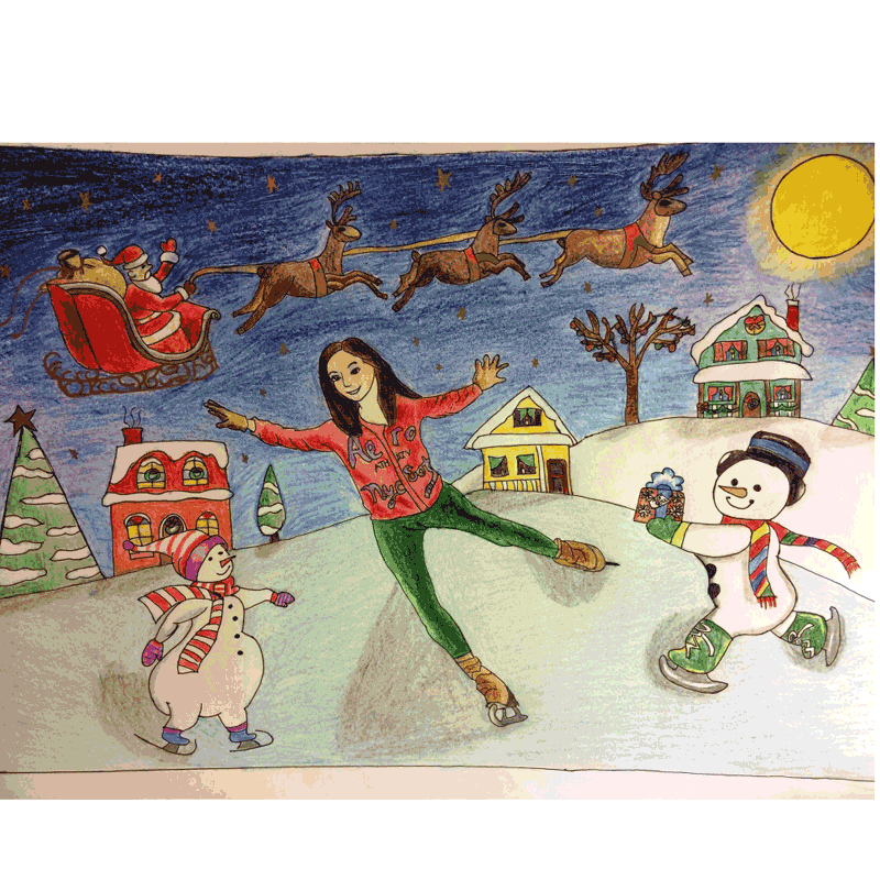 Sarina's Gallery - Christmas Scene