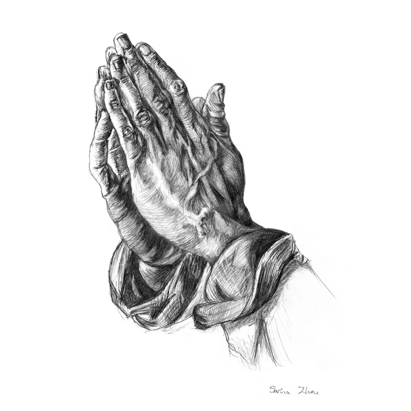 Sarina's Gallery - Praying Hands